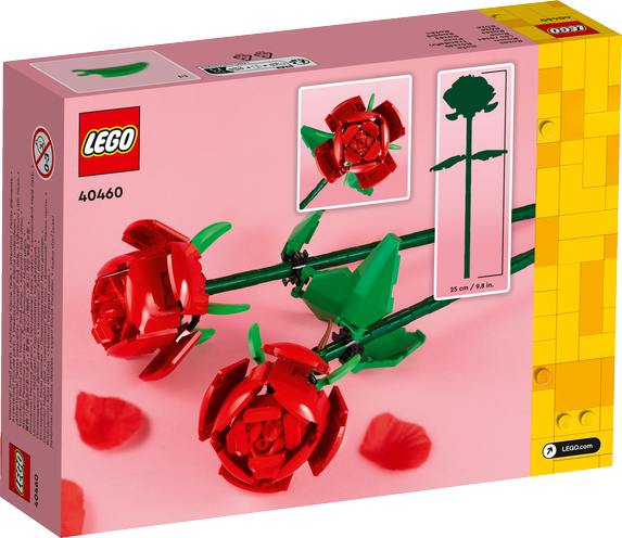 Конструктор Лего Иконик Розы Lego Iconic Roses 40460 - изображение 3