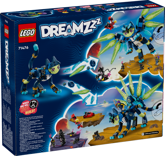 Конструктор Лего Дрімз Зої та кот-сова Зіан Lego DREAMZzz 71476