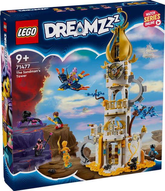 Конструктор Лего Дримз Башня Песочного человека Lego DREAMZzz 71477 - изображение 6