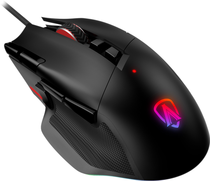 Mysz AOC AGM600 RGB USB Czarna (AGM600B) - obraz 2