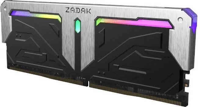 Pamięć Apacer DDR4 ZADAK SPARK RGB 16GB/3200MHz CL16 1.35V Black (ZD4-SPR32C28-16GYB2) - obraz 1