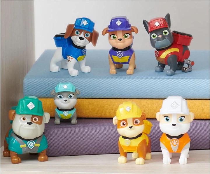 Набор Щенячий Патруль 7 фигурок Paw Patrol Construction Family