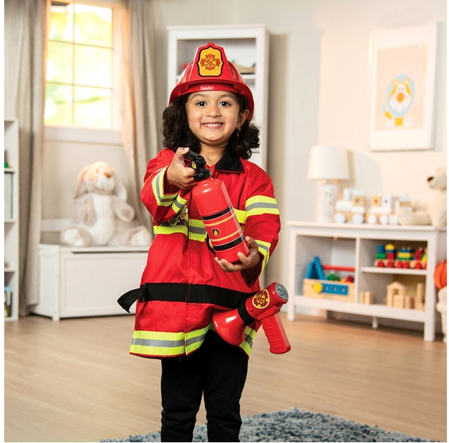 Zestaw strażaka Melissa & Doug Role Play Fire Chief (0000772148344) - obraz 3