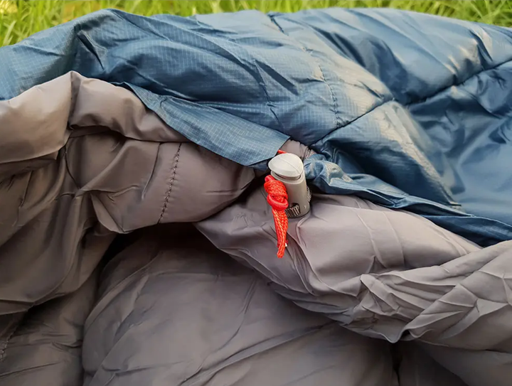 Спальний мішок Pinguin Topas (-1/-7°C), 185 см - Right Zip, Blue (PNG 231250) - зображення 10