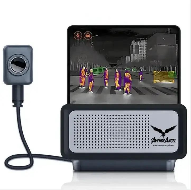 Автомобильная тепловая камера ночного видения с искусственным интеллектом Dark Knight MINI - изображение 2