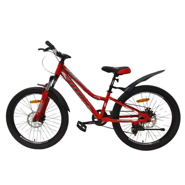 Велосипед Titan 24" Best mate 2024 Рама-11" red-grey-white - изображение 2