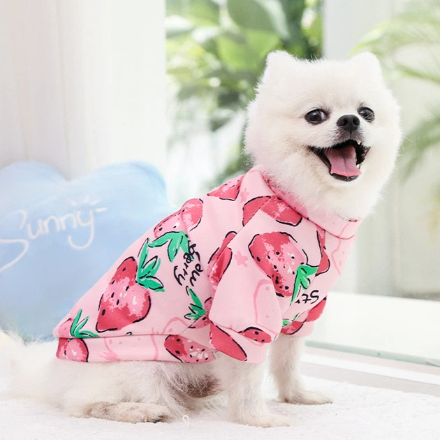 Пуловер для собак Pet Style "Клубничка" Розовый XS - Фото 2 Пуловер для собак Pet Style "Клубничка" Розовый XS - изображение 2