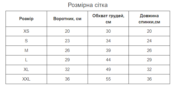 Гавайская рубашка для котов и кошек Pet Style Черная M - изображение 3