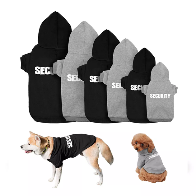 Худи для котов и кошек Pet Style "Security" Черный L - изображение 6