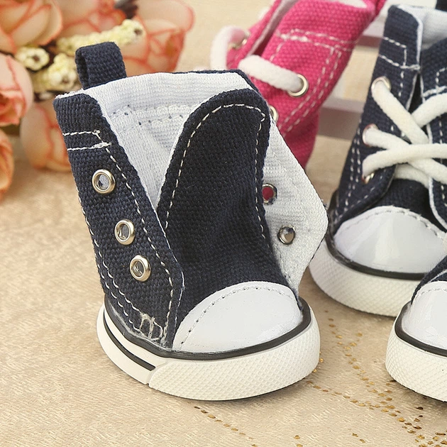 Кеды для собак Pet Style "Vans" Темно-синие 1 - Фото 3 Кеды для собак Pet Style "Vans" Темно-синие 1 - изображение 3