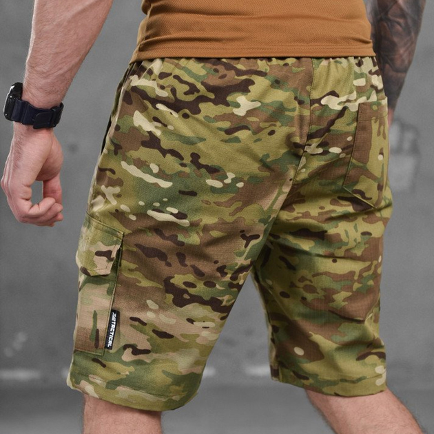 Мужские шорты 7.62 tactical рип-стоп мультикам размер 3XL - изображение 2