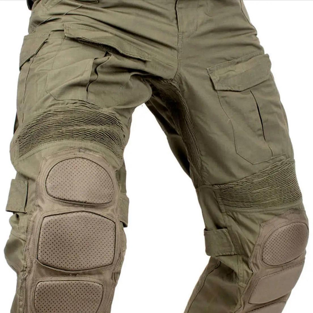 Чоловічі штани із наколінниками Sturm Mil-Tec Chimera Combat Pants олива розмір XL - зображення 2