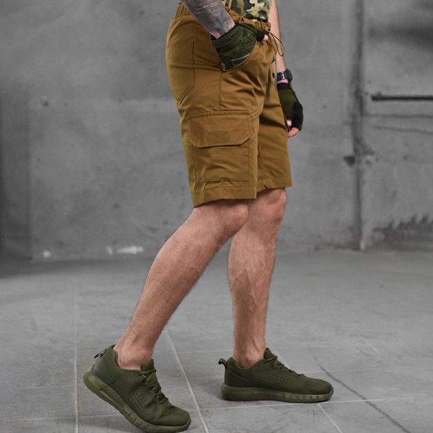 Мужские шорты 7.62 рип-стоп койот размер L - изображение 2