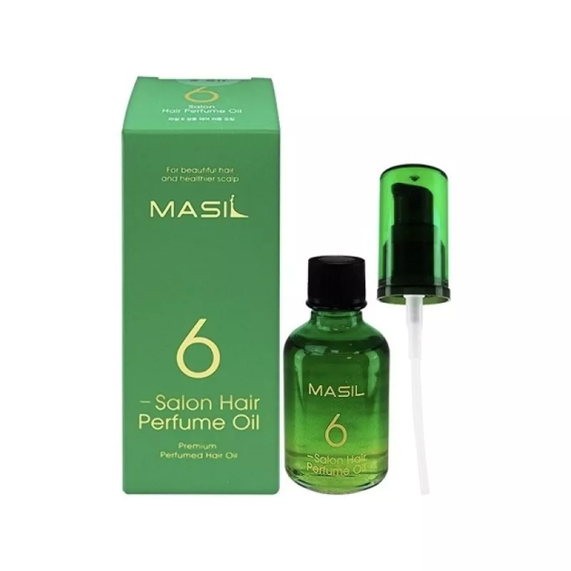 Парфумована олія для волосся Masil 6 Salon Hair Perfume Oil, 60 мл - Фото 1 Парфумована олія для волосся Masil 6 Salon Hair Perfume Oil, 60 мл - зображення 1