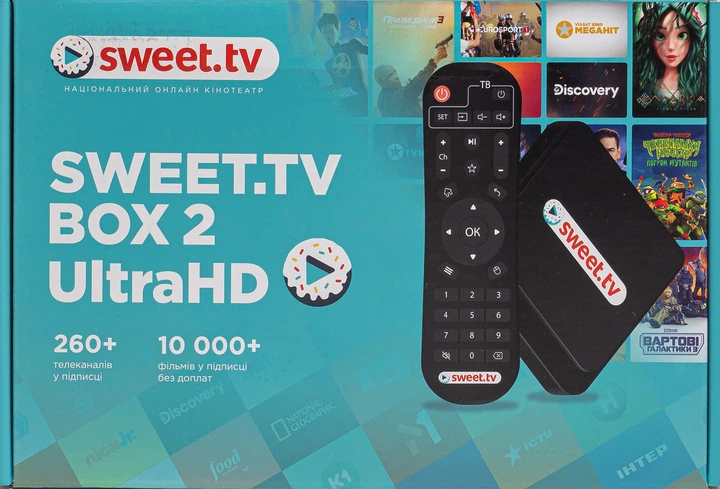 Медиаплеер iNeXT SWEET.TV BOX 2 Ultra HD (4820223800197) – фото