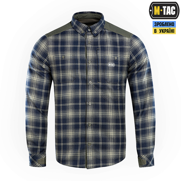 M-Tac сорочка Redneck Shirt Olive/Navy Blue M/L - зображення 2
