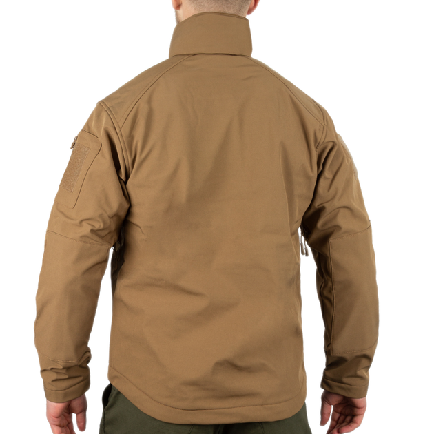 Куртка демісезонна софтшелл SOFTSHELL JACKET SCU 2XL Coyote - зображення 2