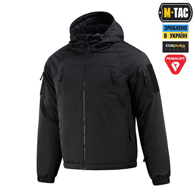 Куртка зимняя Pro Primaloft M/R M-Tac Gen.III Black Alpha - изображение 1