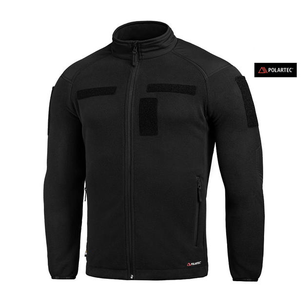 Куртка S/R Polartec M-Tac Jacket Fleece Combat Black - зображення 1