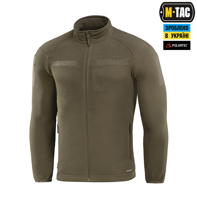 Куртка Polartec Olive M-Tac L/R Jacket Fleece Dark Combat - зображення 1