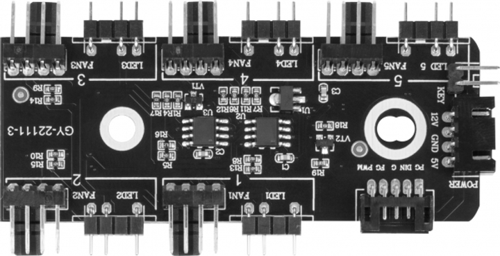 Корпус AeroCool Tern Mini-G-BK-V2 (accs-es04143.11) Black без бп - изображение 8