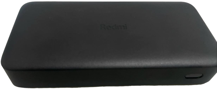 УМБ Xiaomi Redmi PowerBank 20000 mAh Fast Charge 18W PB200LZM Black (VXN4304GL) (26922/11979607) - Уцінка - зображення 2