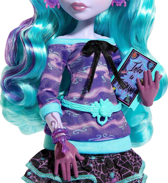Lalka z akcesoriami Mattel Monster High Piżama Party Twyla 27 cm (0194735117673) - obraz 3