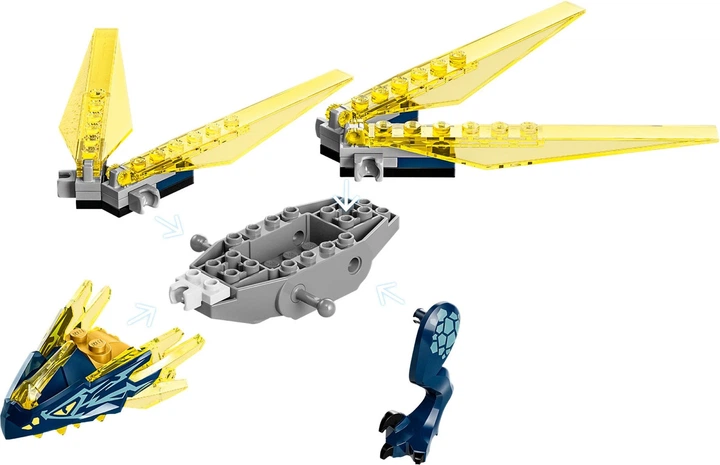 なっち Конструктор Lego Ninjago Битва дракончиків Нії та Арін 71798