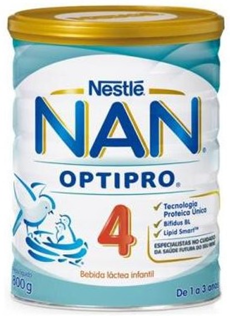 Mieszanka dla niemowląt Nestle Nan Optipro 4 Formula Of Growth In Powder 800 g (7613036167567) - obraz 1