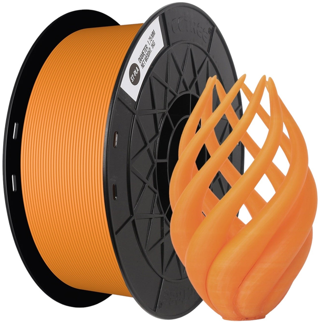 ST-PLA-plastik CCTREE Filament do drukarki 3D FDM 1.75 mm 1 kg pomarańczowy (ACPLO19) - obraz 1