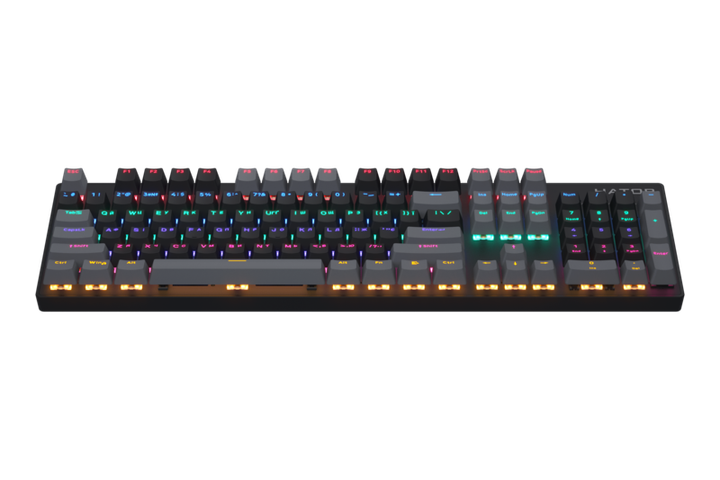 Клавіатура HATOR Starfall Rainbow Origin Red (HTK-608-BBG) - изображение 2