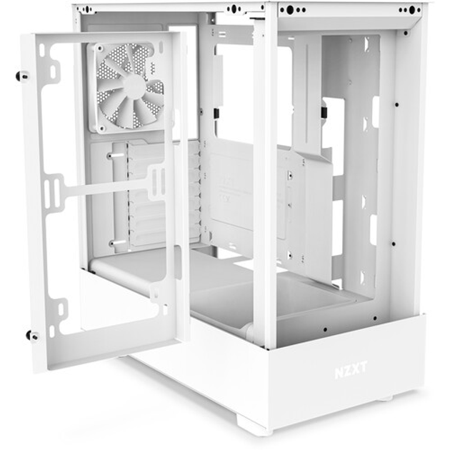 Корпус NZXT H5 Flow RGB White (CC-H51FW-R1) - зображення 9