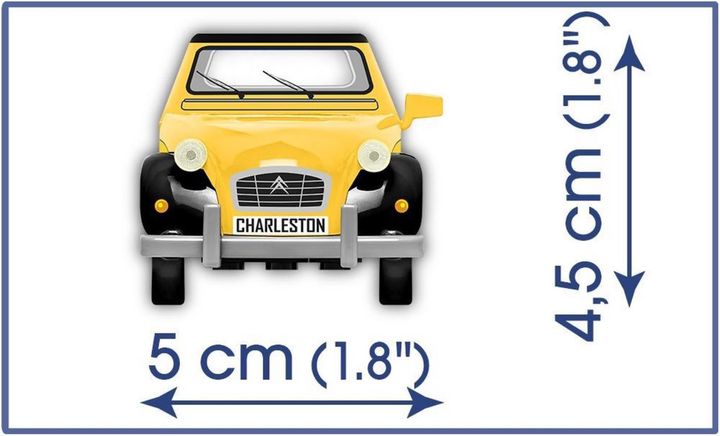 Конструктор Cobi Toys Youngtimer Citroen 2CV Charleston (5902251245122) - зображення 4