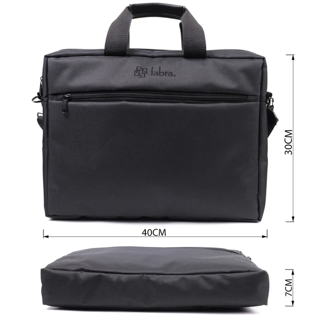 Практичная деловая сумка из качественного полиэстера FABRA Bag 22585 Черный - изображение 2