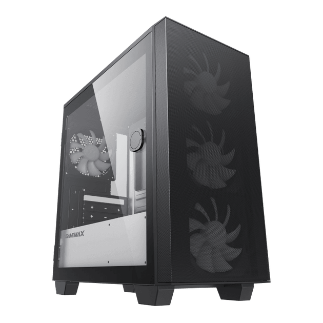 Корпус для пк / корпус для компьютера Gamemax Aero Mini Micro ATX без блока питания front panel with full mesh/V 1.62 PWM+ARGB Hub - изображение 4