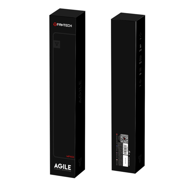 Коврик Fantech Agile MP453 геймерский 450x350x4 мм черный - изображение 2