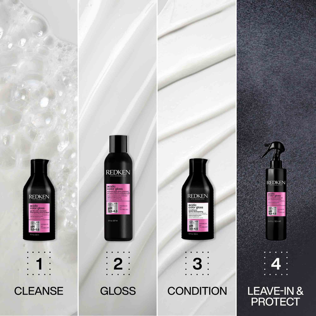 Szampon do włosów Redken Acidic Color Gloss bez siarczanów 300 ml (3474637173494) - obraz 4