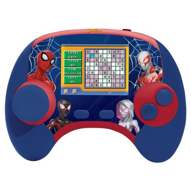 Освітня двомовна консоль для дітей Lexibook Spider-Man Educational bilingual console LCD screen 2.8" (EN/FR) (JCG100SPi1) (3380743099149) - зображення 1