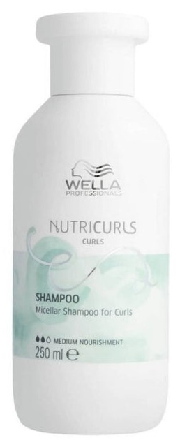 Шампунь для волосся Wella Professionals Nutricurls Curls Shampoo 250 мл (4064666717951) - зображення 1