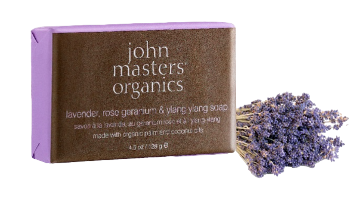 Mydło John Masters Organics Face  and  Body Bar w. Lavender  and  Ylang Ylang 128 g (669558003033) - obraz 2