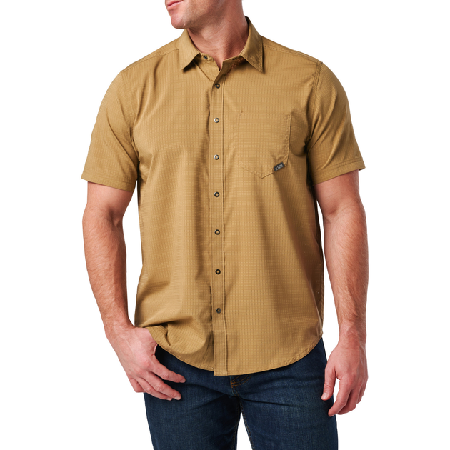 Сорочка тактична 5.11 Tactical l Aerial Short Sleeve Shirt Elmwood M (71378-975) - зображення 1