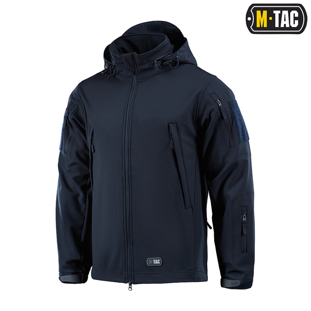 Куртка M-Tac Soft Shell Navy Blue 3XL - изображение 1