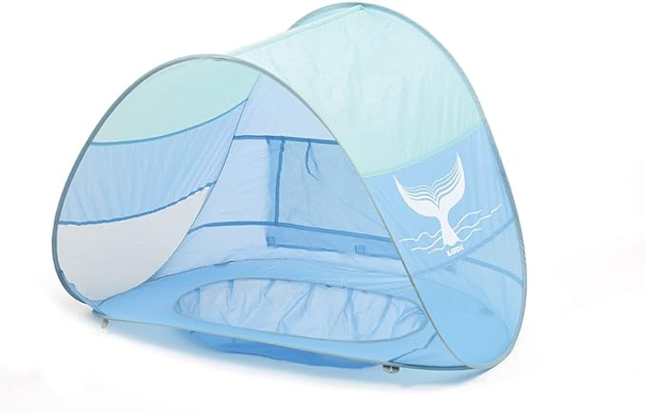 Дитячий пляжний намет Ludi Pop-up tent з басейном (LU90037) (3550833900376) - зображення 1