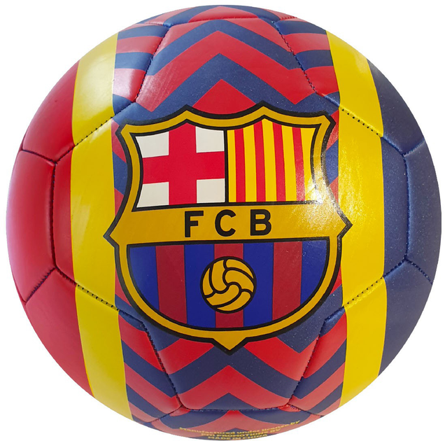 Футбольний м'яч Victoria FC Barcelona ZigZag Розмір 5 (8720153375023) - зображення 2