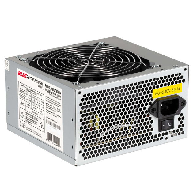 Корпус 2E TeamX TMX03 з БЖ 2E ATX400W чорний (2E-TMX03) - изображение 4