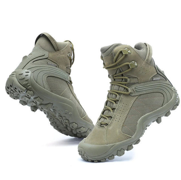 Демисезонные тактические ботинки Gepard Bravo S олива от 0 до +28 размер 43 - изображение 1