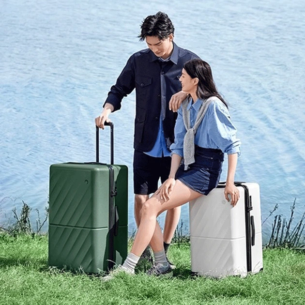 Чемодан Xiaomi Ninetygo Ripple Luggage 20' 48 л Черный (6941413222167) - изображение 9