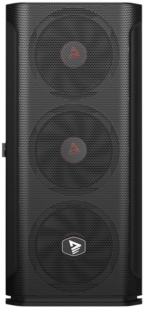Obudowa Savio Shadow X2 Case Mesh Black - obraz 6