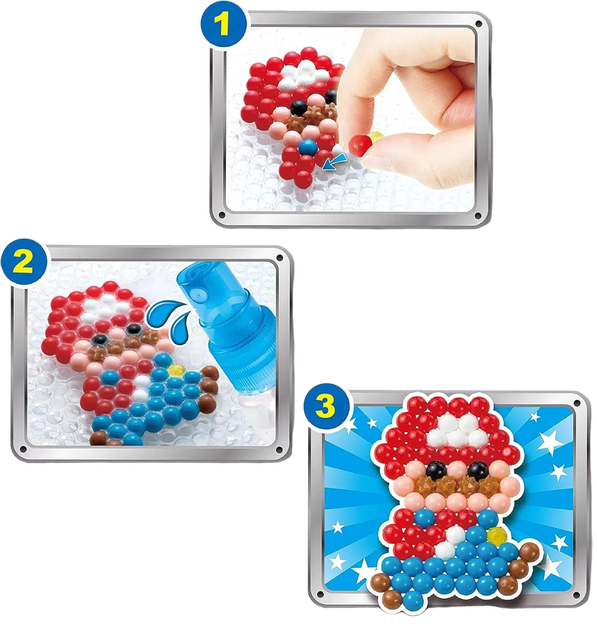 Mozaika Epoch Aquabeads Super Mario 600 elementów (5054131319468) - obraz 3