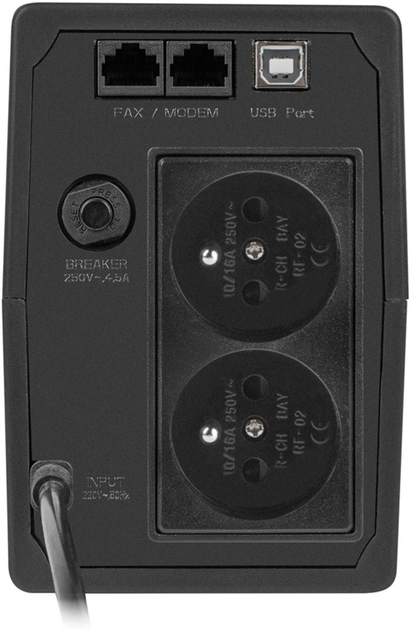 UPS Armac Home Line-Interactive 850E LED (H/850E/LED/V2) - obraz 3